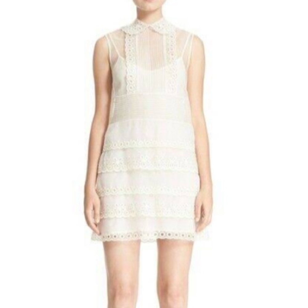 Red Valentino 🔴Milano Peter Pan collar Dress